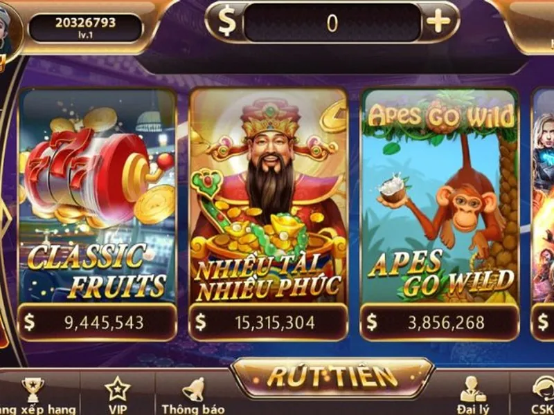 Hình ảnh các trò chơi slot nổ hũ tại 888b
