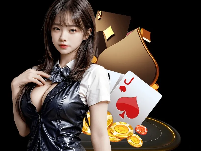Bàn Blackjack trực tuyến với người chia bài